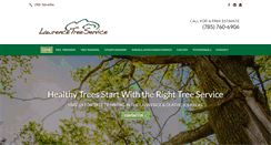 Desktop Screenshot of lawrencetreeservice.com